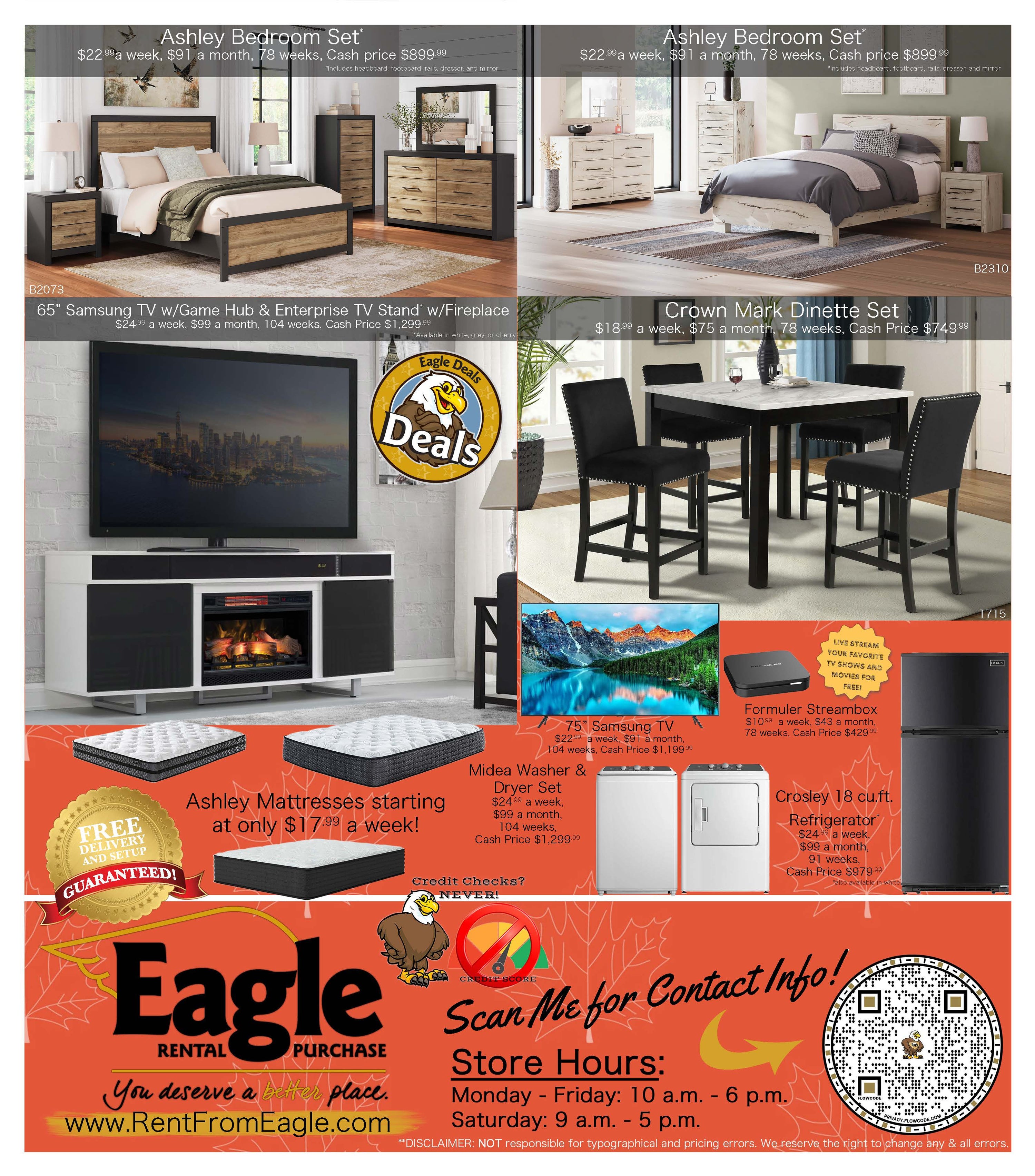 Current Ad – Eagle Rental Purchase