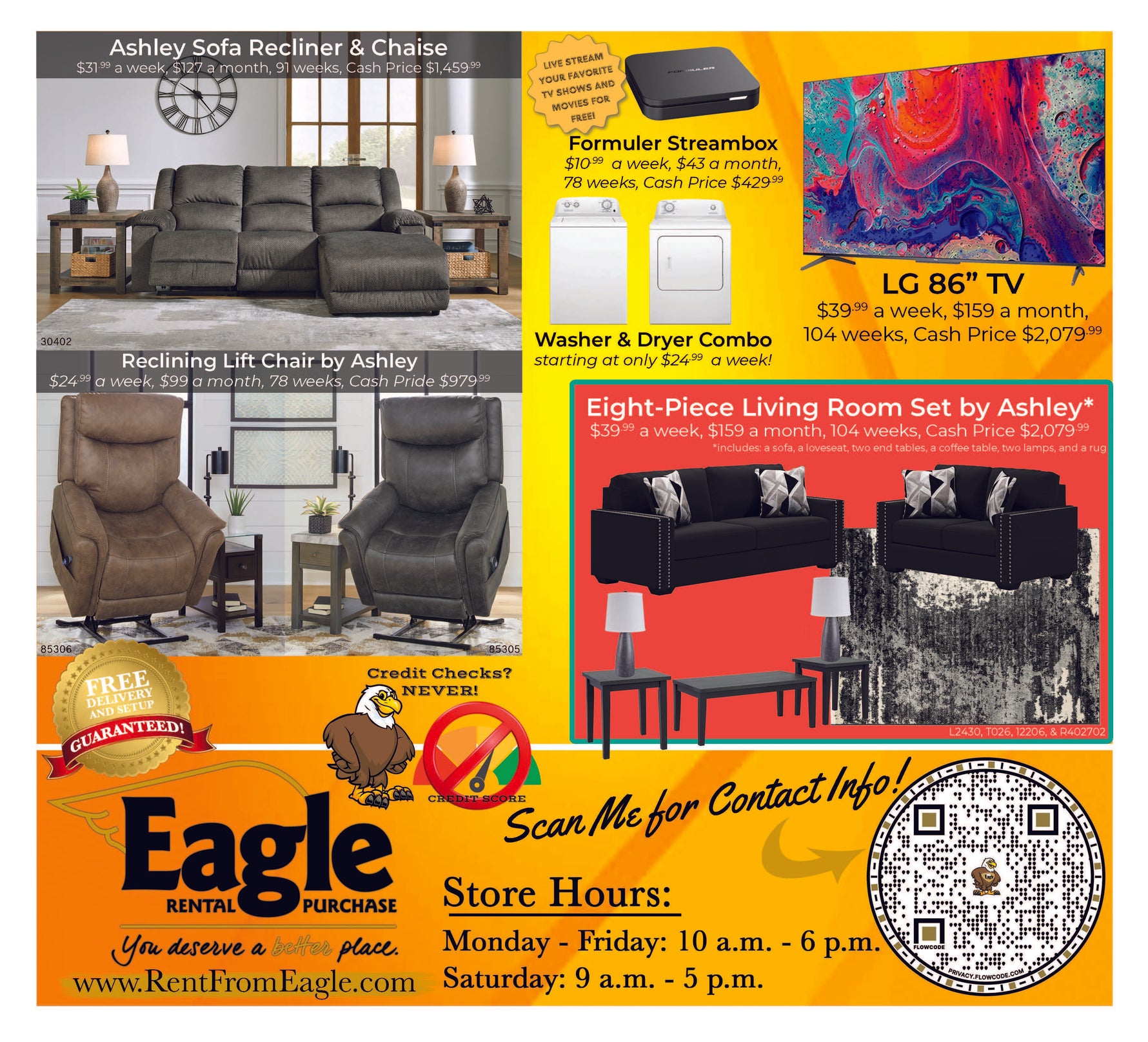 Current Ad – Eagle Rental Purchase